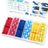 TICONN 120Pcs T Tap Wire Connectors - Quick Splice Connector with Storage Case