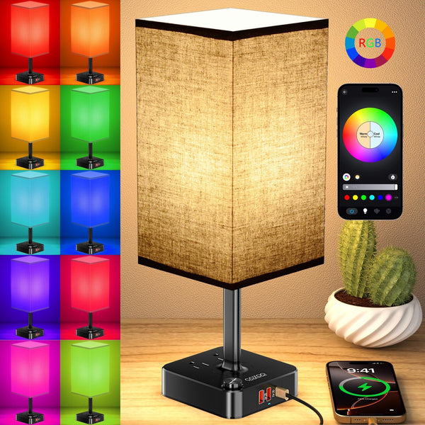 RGB Table Desk Lamp with 16 Million Colors & Music Sync |