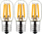 BlueStars E17 T7 LED Light Bulb, 2W 120V (25W Equivalent), Energy Saving, 2700K Warm White, 220lm, 3 PACKS