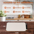 24.8"15", Countertop, Monteka Warming Mat for Food Electric Warming Trays with APP & Button Control, Silicone Fast