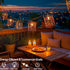 TWINKVILLA 10 Bulbs, Outdoor Patio String Lights Plug in with Incandescent Handwoven Beaded Copper Wire Style