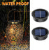 X-PREK 2 Pack Replacement Solar Light Parts, 7 Lumens Warm White LED Light Bulbs, Waterproof Solar Light Replacement