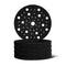 6 Inch 5-Piece Orbital Sander Interface Pads, 53 Holes Hook and Loop