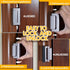 2 Pack 3 Inch 800 lbs Home Security Door Lock, Childproof Door Reinforcement Lock with Stop Withstand for Top Front