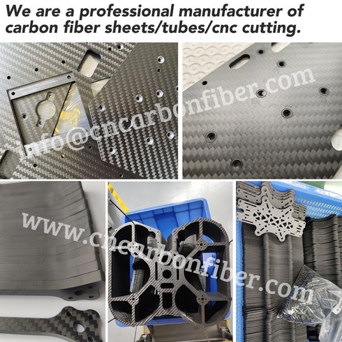 cncarbonfiber 0.5mm 200x300mm 100% Carbon Fiber Sheet, 3K Twill Matte Finish