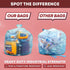 Mini n Mod 55-60 50 Count Commercial 55 60 Gallon Clear Trash Bags | | Large Clear Plastic Bags for Recycling, Garbage