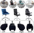 BTExpert 2" Heavy Duty Office Chair Wheels, Safe for All Floors, Rotating Mute Universal Standard Stem Size,