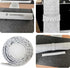 DawnTrees Felt Desk Pad, Keyboard Mat (35.5x12 Inches), Large Mouse Pad, Computer Desk Mat XL, Light Gray