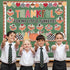 Fall Turkey Bulletin Board Set, DIY Turkey Cutouts, Autumn Thankful Tree Classroom Decorations, Fall Leaves Pumpkin