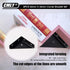 CMLY 12Pcs 66 66mm Corner Brace Brackets, x Black Corner Braces for Wood, Universal Furniture Corner Connector