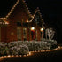 2 Pack 100LED 32FT 8 Battery Operated Christmas Lights, Waterproof Mini String Tree Lights with Modes, Decorations