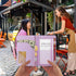 GWIQVEI 2 Leather Server Book with Zipper Pockets, Waitress Order Pad Holder for Cash & Tips - Fits in Server Apron, PU