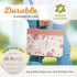 Christian Art Gifts Women's Fashion Bible Cover, He Works All Things for Good Romans 8:28, Peach Floral Faux Leather,