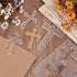 8mm PH PandaHall Acrylic Crosses Router Template Clear Template Thicken Woodworking Drawing Templates Decorative