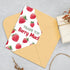 Strawberry Thank You Card for Women Man, Thank You Berry Much, with Envelope Sticker