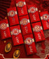 Chinese New Year Red Envelopes 2025, 6Pcs Money Red Pocket for Year of Snake with Gold Foil Patterns