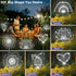 2 Pack 120 Garden Outdoor Lights, LED Solar Garden Lights Fairy Lights Outdoor Waterproof Decorative Solar Firework