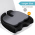 Tailbone Extra Large Memory Seat Cushion for Office Chair Pressure Relief Sciatica & Pain Relief Memory Foam Firm