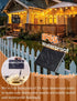 100FT 36+2 ST38 Bulbs, Dimmable 3 Brightever Solar String Lights Outdoor Waterproof with Remote, Shatterproof LED Patio