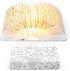 Floral Print Book Light,3-Color Book Lamp Book Lovers Gifts | 1200mAh Portable