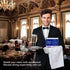 2PCS 8.5 11 Inch 4 8 A4 (4 x Menu Covers, Page View Transparent Restaurant Menu Covers, Fits Size Paper, Menu Holder