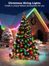 300 100FT 8 LED String Lights Outdoor, Multicolor Christmas Lights for Outside with Remote, Timer Memory Function