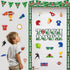 gisgfim 69Pcs Football Bulletin Board Decoration with Background Paper & Banner for School Classroom Game Day Supplies