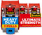 Scotch Heavy Duty Shipping and Moving Packing Tape, Clear, 1.88 in. x 22.2 yd., 3 Tape Rolls with Dispensers