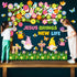 Zonon 114 Pcs Christian Spring Classroom Bulletin Board Decorations, Flower Tree Set for Sunday School Kids Office