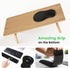 MEKASS Ergonomic Mouse Pad and Keyboard Wrist Rest Set, Super Soft Memory Foam Desk Support for Computer, Black