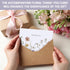 XXINMOH 102 PACK (4"x6") Floral Thank You Cards With Envelopes - Wildflower Blank Cards With Adhesive Envelopes