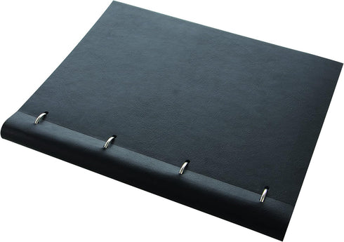 Filofax Clipbook, A4 Size, Classic Monochrome Collection, Refillable Notebook in Black (B144000)
