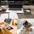Large Wild Flower Gaming Mouse Pad & Wrist Rest, Desk Mat + Small Mouse Pad, Office Supplies, Desk Accessories