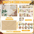 Motiskyy 100 4x6, 10 Set Pcs Nature Vintage Design Blank Greeting Cards Rustic Butterfly Blank Cards, Designs, Great