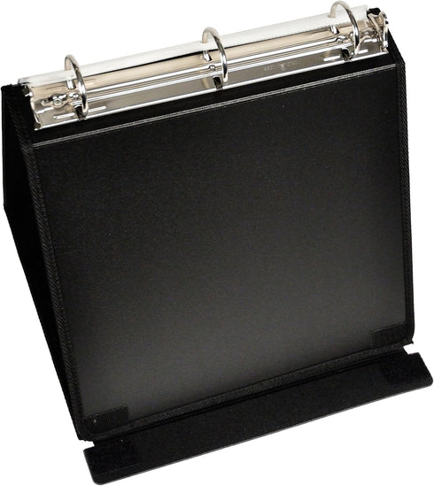 Lion Insta-Cover Ring Binder Easel, 1-1/2 Inches Ring, Black (40009)