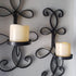 2 Pack 3 Outdoor Battery Operated Flameless Candles, Waterproof with Timer for Decoration