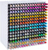 SANFURNEY Marker Pen Organizer Holder for 240 Markers - Craft Art Supply Storage Rack for Home Classroom Office