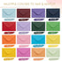 Gift Card Envelopes - 160-Count Mini Envelopes, Paper Business Card Envelopes, 16 Colors, 4 x 2.7 Inches