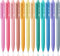 Mr. Pen 12 Pack Retractable Gel Pens, Assorted Colors, Fast Dry, Fine Point 0.7mm, Cute Aesthetic Pens