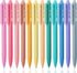Mr. Pen 12 Pack Retractable Gel Pens, Assorted Colors, Fast Dry, Fine Point 0.7mm, Cute Aesthetic Pens