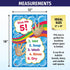 Safety Magnets ZOCO Handwashing Poster, Wash Your Hands Sign for Kids, Laminated 12x18, Classroom Decor