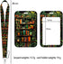 Bookshelf ID Badge Holder Lanyard Cute Keychain Lanyard ID Holder for Keys & ID Badges for Women Men Kids Teachers Gift