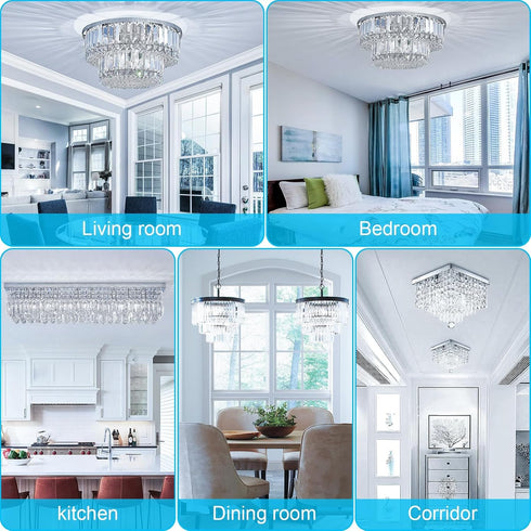10-Pack G9 Bulbs 6000K 6W 60W 600LM T4 G9 Non-Dimmable hansang LED Daylight, Equivalent, Warm White Crystal Chandelier