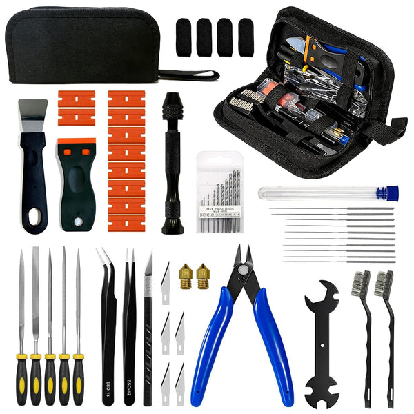 3D Printer Tool Kit Accessories - 58 Pcs Solve 99% Print Failures