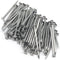 cSeao 100pcs Metal Cement Wood Sliding Nails, 50mm 2" Length, Common Hanging Nails
