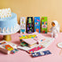 Tenare 100 Pieces Happy Birthday Bookmarks - Laminated Imaginative Colors and Patterns for Classroom Supplies