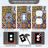 Eionryn 1 H4.53 xL2.76 inch Mexican Talavera Tile Toggle Switch Wall Plate Moroccan Ottoman Motifs Switch Cover