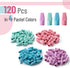 Mr. Pen Pencil Erasers Toppers, 120 Pack, Pastel Colors, Pencil Top Erasers for School Supplies