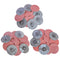 Hiqalty 45PCS 3" inch Sanding Discs Roll Lock Quick Change Disc R-Type Sandcloth