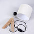 16 Inches Tripod Table Lamp, Height with Off White Jute Bedside Lamp with Linen Off White Lampshade, Nightstand Lamp